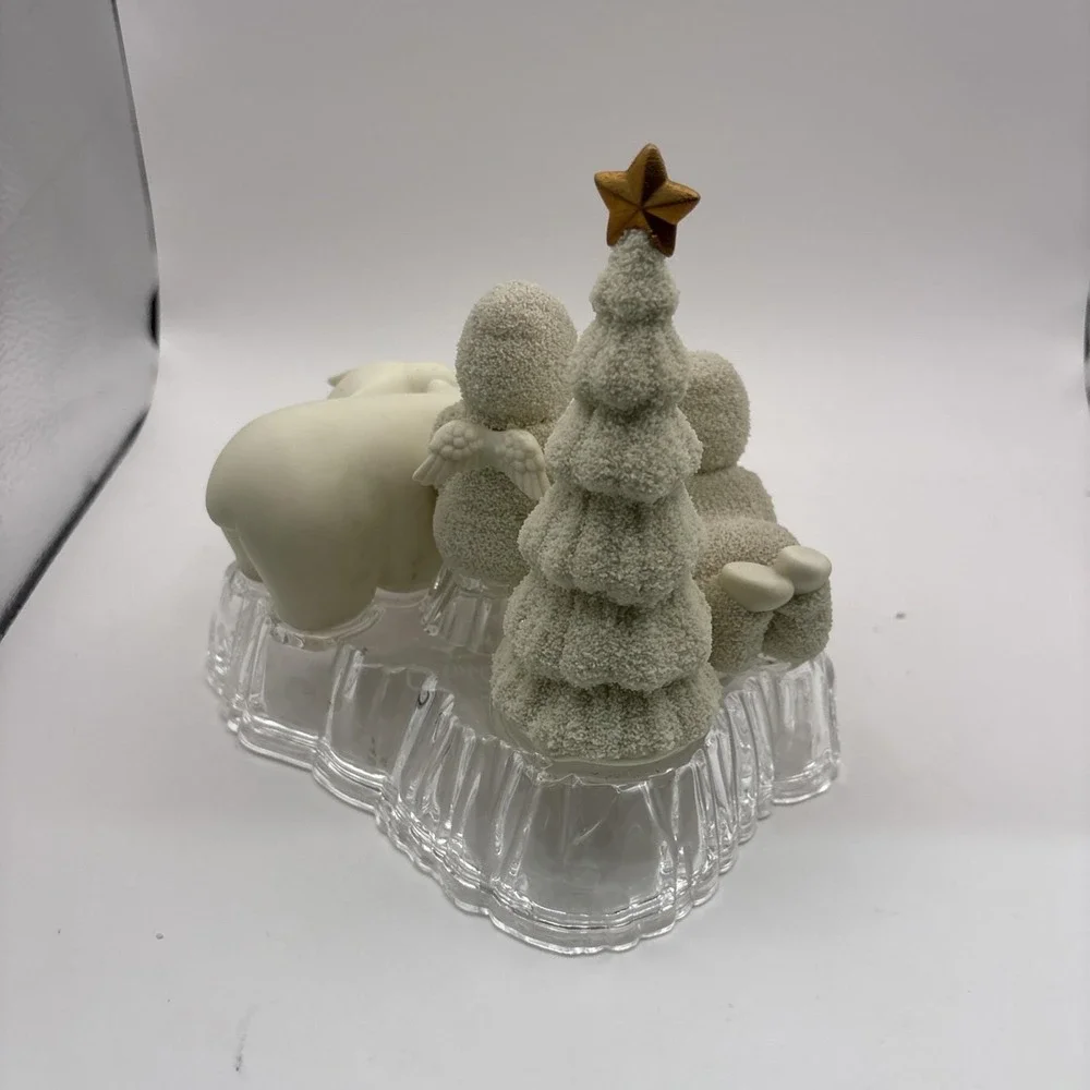 Vtg~Dept 56 Snowbabies Let's Go See Jack Frost Penguin 10th Anniversary 68850